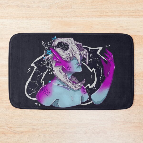 Item preview, Mermaid skull kid newt designed and sold by Soulcalavera.