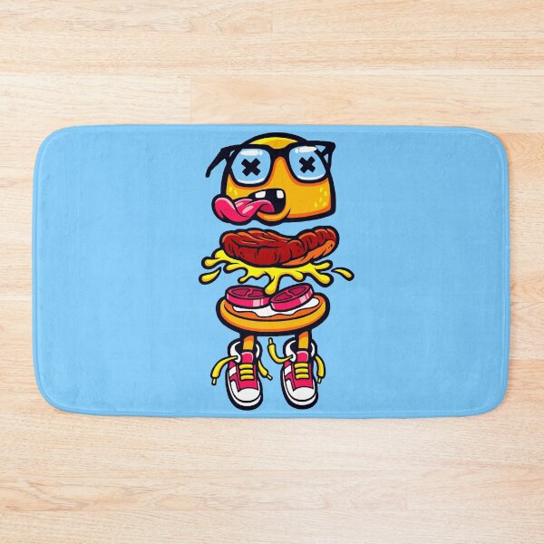 Item preview, Funny cartoon burger designed and sold by Nick Krav.