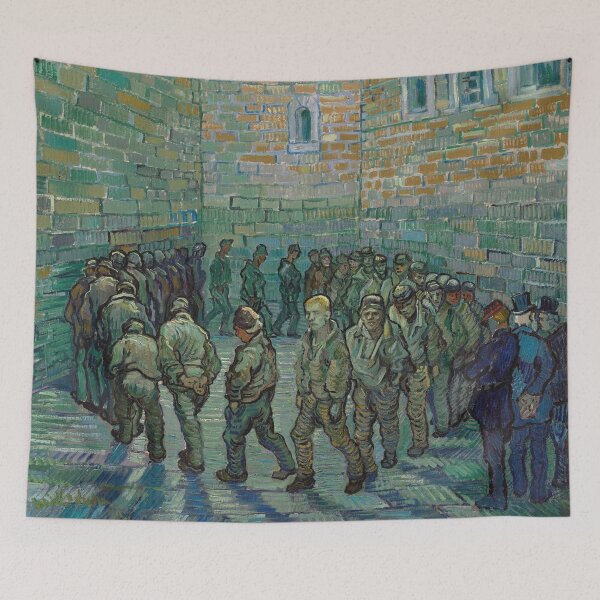 Item preview, Vincent van Gogh - The Prison Courtyard designed and sold by Impressionist Masters.