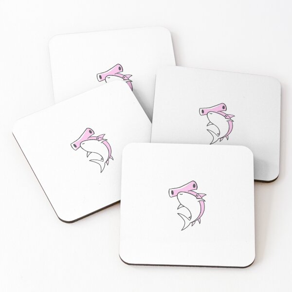 Item preview, Cute Hammerhead Shark in Pink designed and sold by Madpad16.