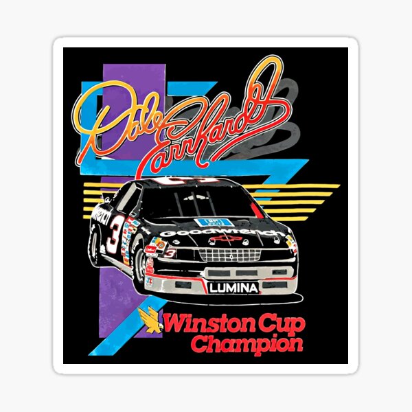 Dale Earnhardt Champion Sticker