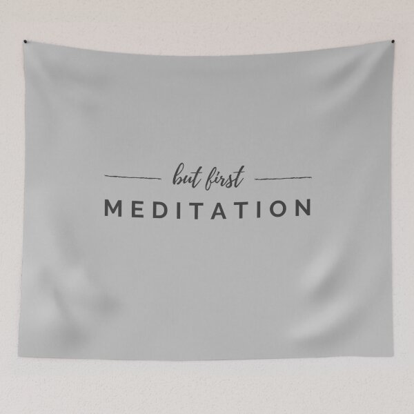 Item preview, Meditation and Relaxation - But First Meditation designed and sold by m95sim.