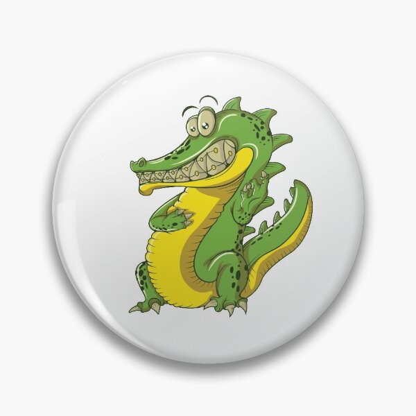 Item preview, crocodile with braces designed and sold by dieEinsteiger.