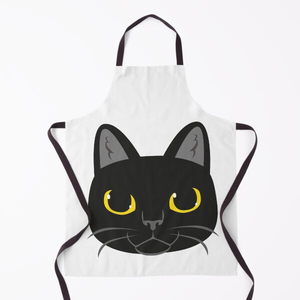 Item preview, Cute black cat face designed and sold by ivan-lodi.