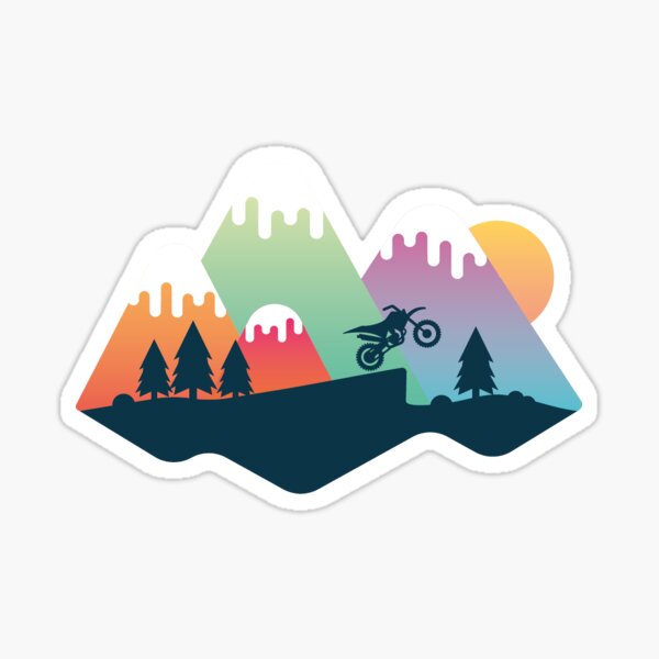 Enduro Jump Sticker