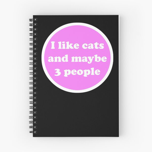Item preview, I like cats and maybe 3 people designed and sold by goodvibes1703.