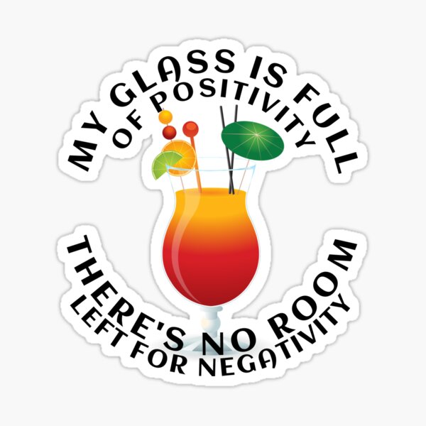 Be Positive Sticker