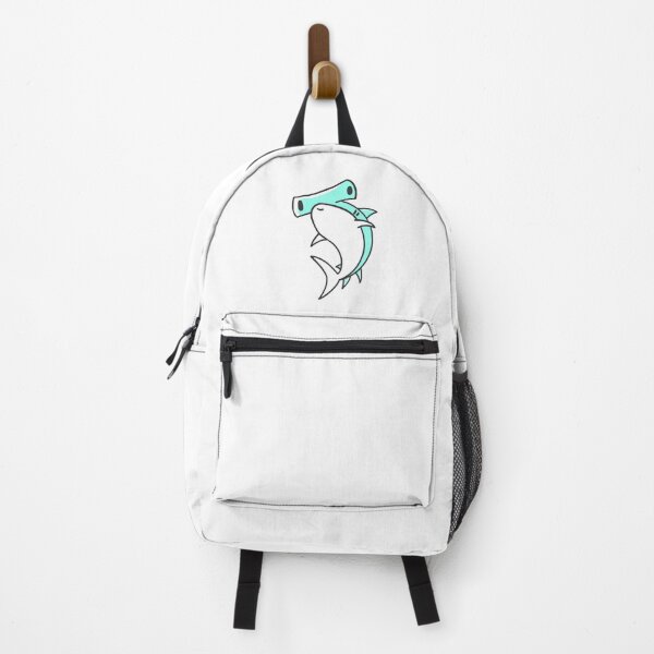 Item preview, Cute Hammerhead Shark In Teal designed and sold by Madpad16.