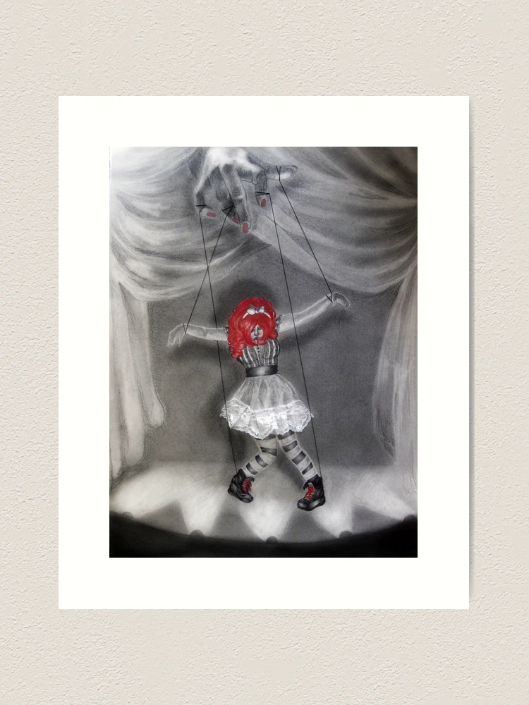 人物画　絵画　 「Imprisoned Marionette」 人物画 絵画 「Imprisoned Marionette」 Imprisoned Marionette