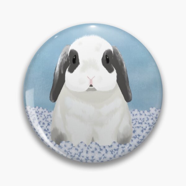 Item preview, Bunny in Flower Field designed and sold by KobiusDesigns.