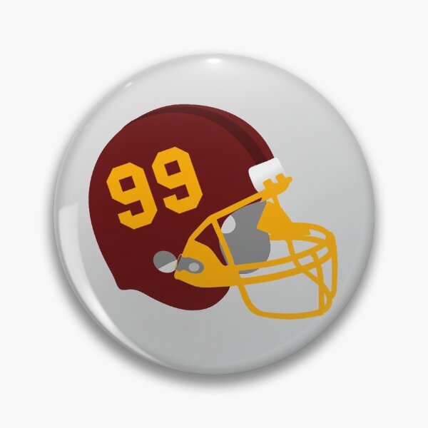 Item preview, Chase Young Washington Football Team Helmet designed and sold by coleenross.