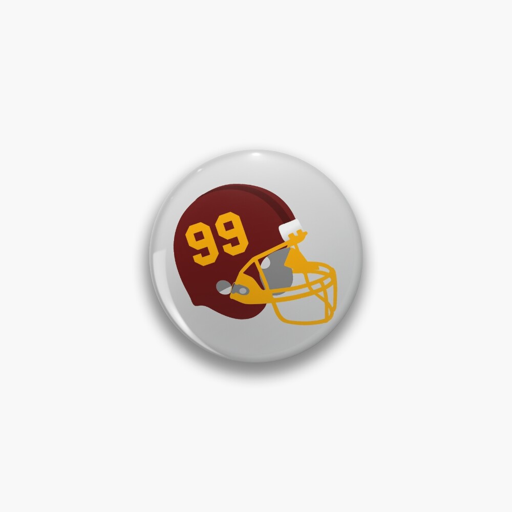 Chase Young Washington Football Team Helmet' Pin for Sale by