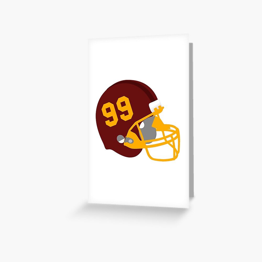 Chase Young Washington Football Team Helmet Sticker for Sale by coleenross