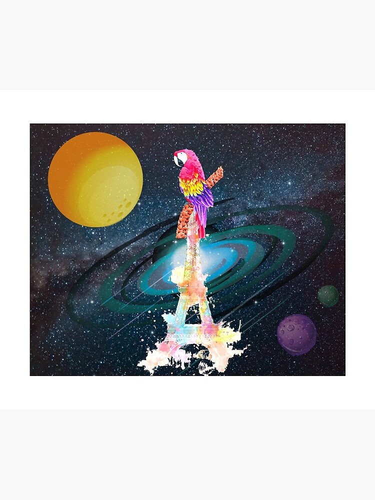 Paris Space Bird by ianraverr