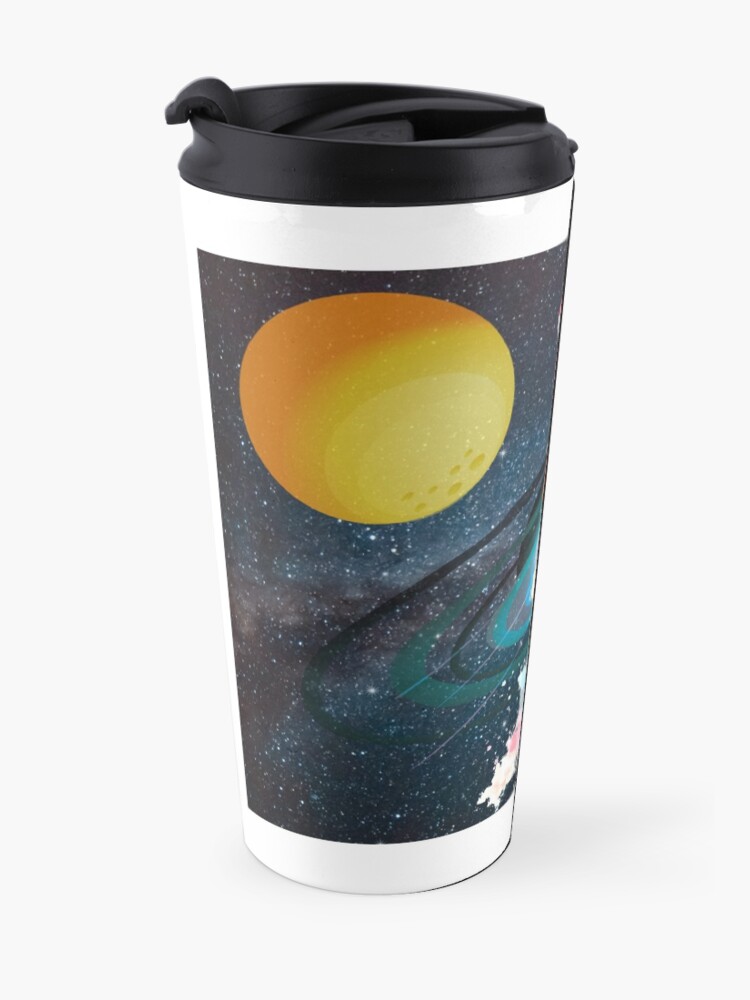 Alternate view of Paris Space Bird Travel Mug