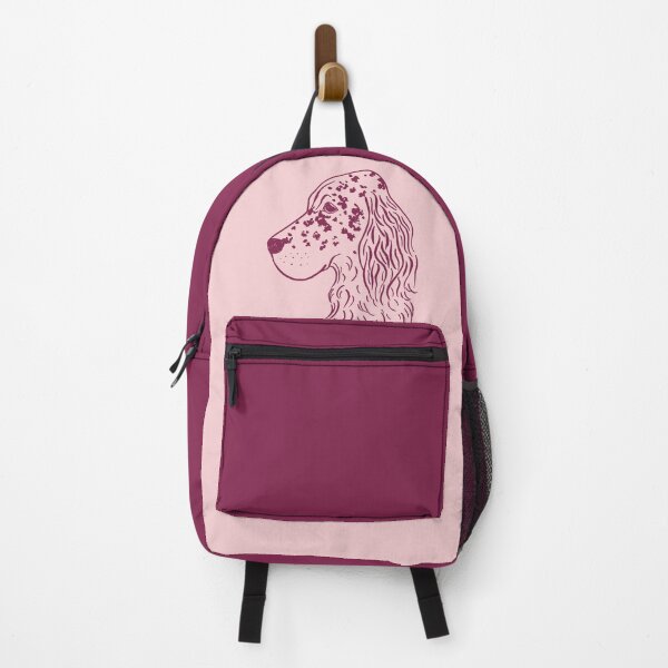 Item preview, English Setter (Pink and Plum) designed and sold by illucalliart.