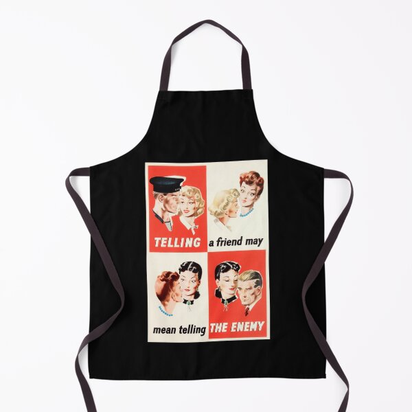 Item preview, TELLING a friend may mean telling THE ENEMY - WW2 designed and sold by warishellstore.
