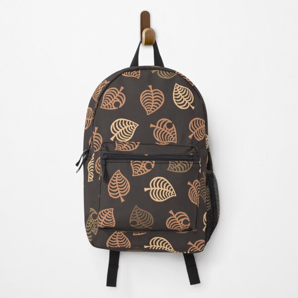 Item preview, Nook Leaf Aloha Logo - Brown Orange / Warm Taupe Colors designed and sold by TheMajesticGoat.