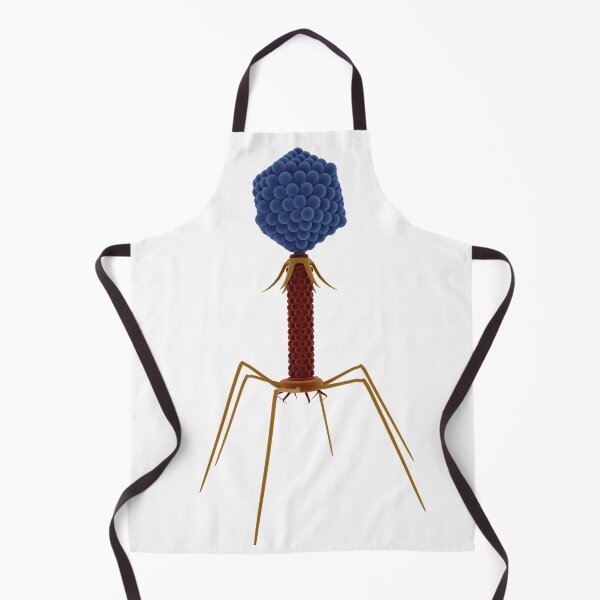 Item preview, SCIENCE IS COOL-BACTRIOPHAGE MICROSCOPIC IMAGE PHOTO...Micro designed and sold by Hippiesole.