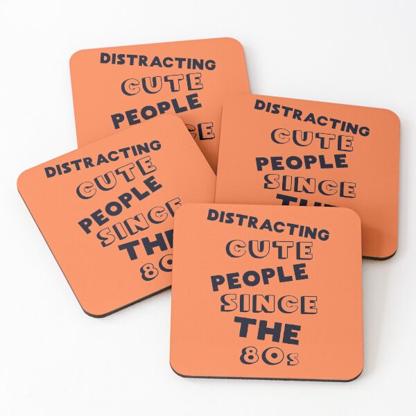 Item preview, Distracting Cute People Since The 80s designed and sold by rhserra.