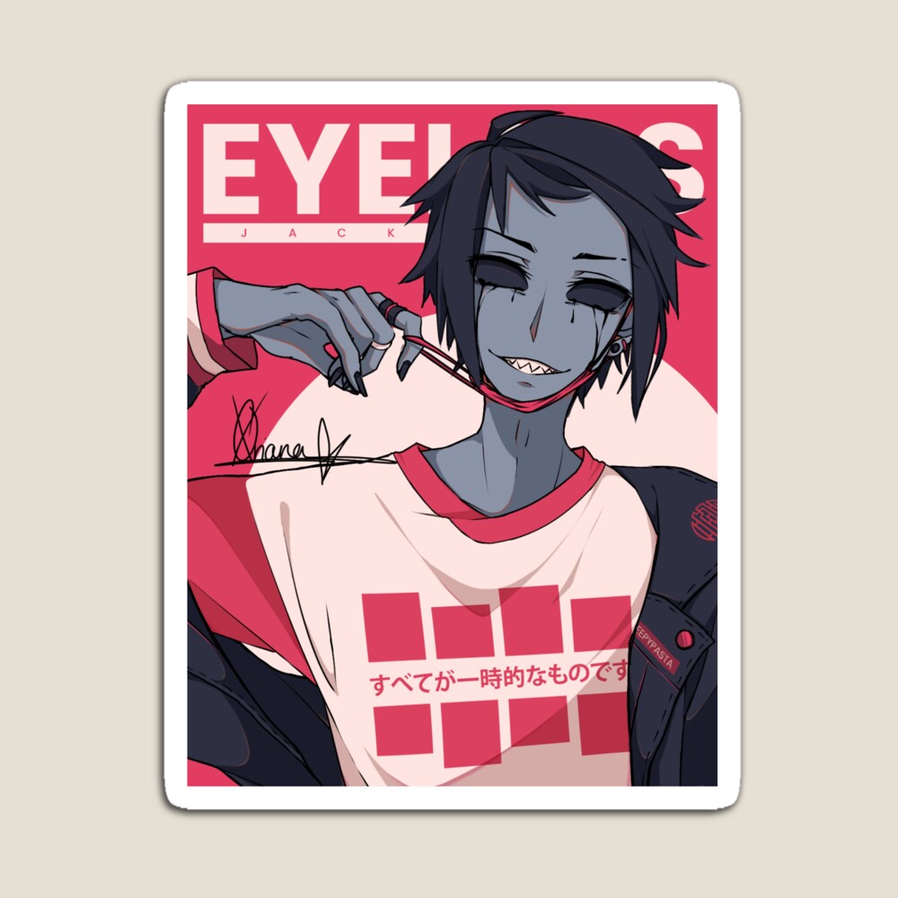 Jeff the Killer Fanart Sticker for Sale by OrianaOwO