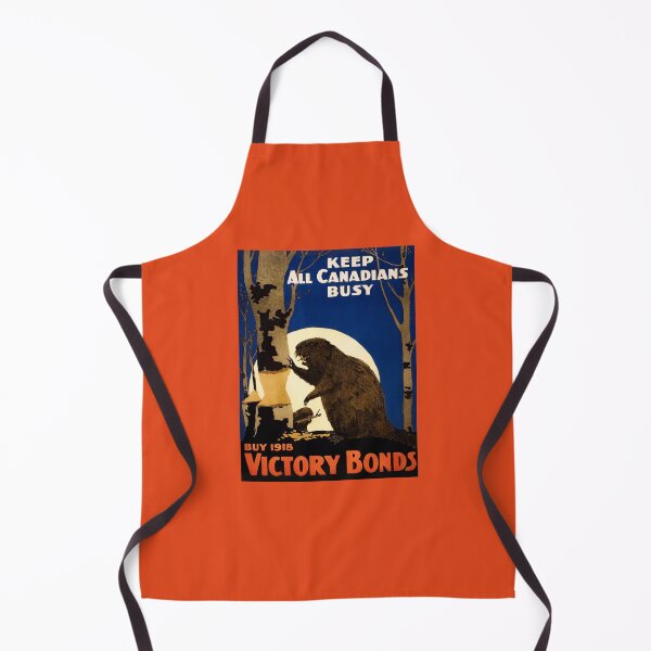 Item preview, Keep All Canadians Busy - Beaver WW1 Propaganda designed and sold by warishellstore.