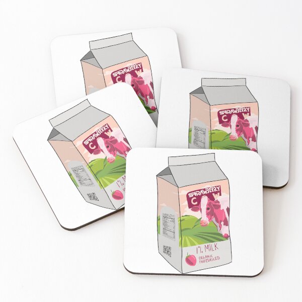 Item preview, Strawberry Cow Milk  designed and sold by McKenzie Annis.