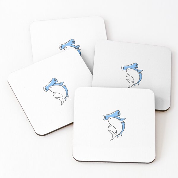 Item preview, Cute Hammerhead Shark in Light Blue designed and sold by Madpad16.