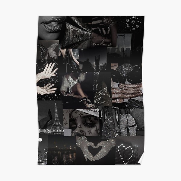 Grunge Collage Wall Art Redbubble