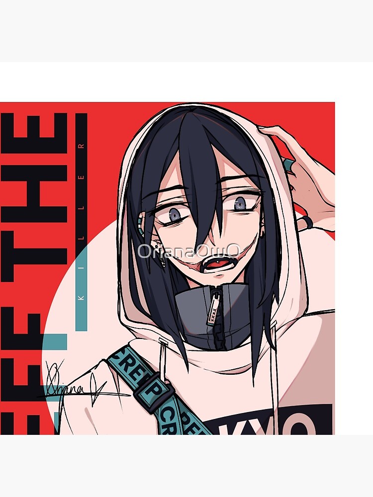 Jeff the Killer Fanart Sticker for Sale by OrianaOwO