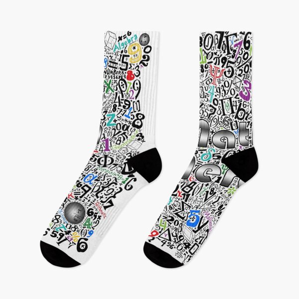 Item preview, Math Nerd in Black by Bobbie Berendson W designed and sold by Metallic Visions.