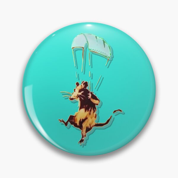 Item preview, Banksy Parachute Rat designed and sold by Laynefable21.