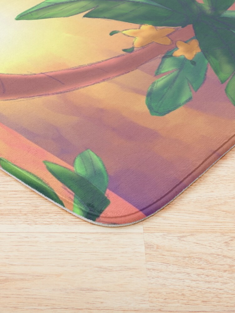 Thumbnail 3 of 6, Bath Mat, Kingdom Hearts Paopu Tree Destiny Islands designed and sold by kaitlynmize.