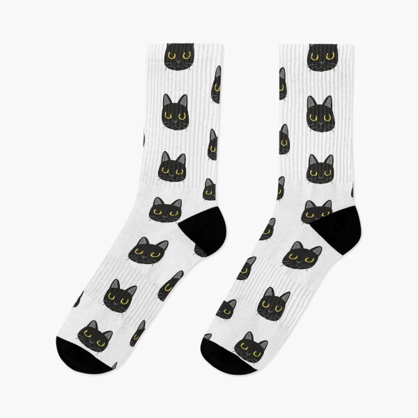 Item preview, Cute black cat face designed and sold by ivan-lodi.