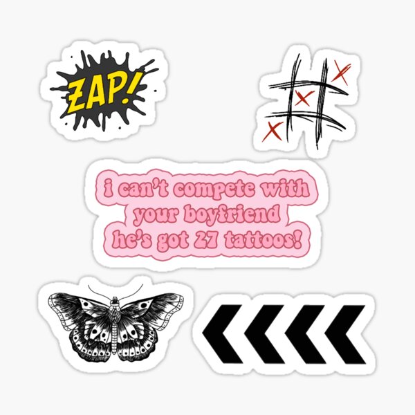 Item preview, the boys tattoos designed and sold by millsdreams.