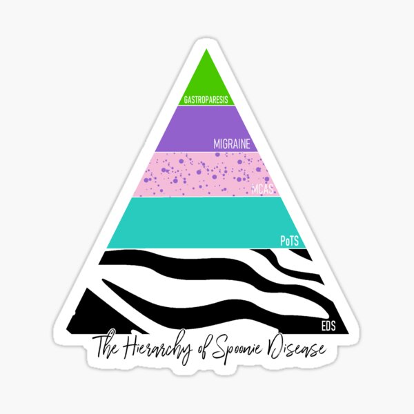 Item preview, Hierarchy of Spoonie Disease * Different order designed and sold by Kimberly Czotter.