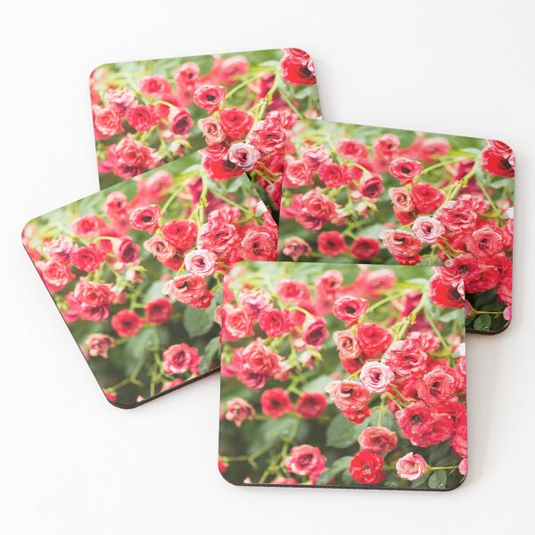 Item preview, red rose bush designed and sold by Nikoleta Vukovic.