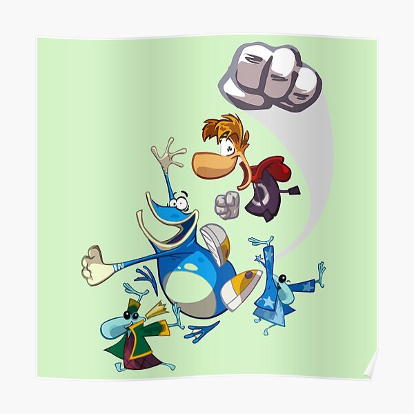 Rayman and Globox  Poster
