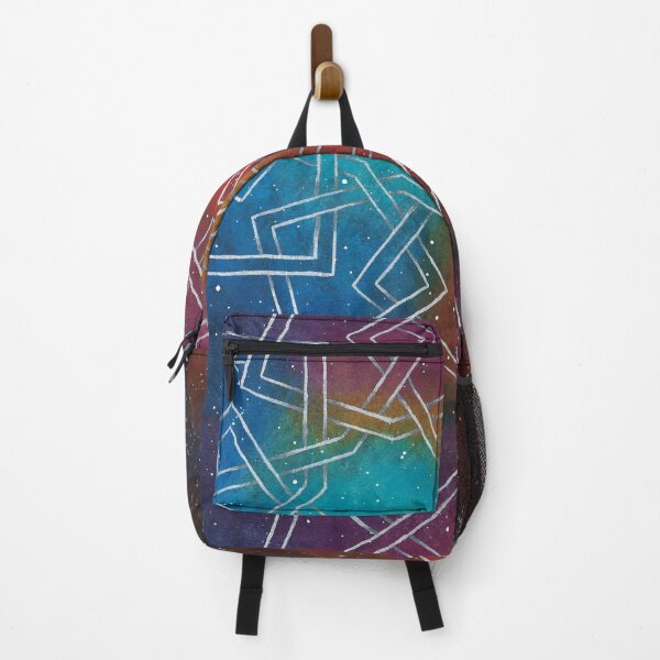 Item preview, Lagoon Nebula galaxy star pattern watercolor designed and sold by Lieve Oudejans.