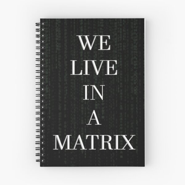 Item preview, We live in a matrix designed and sold by jcnenm.