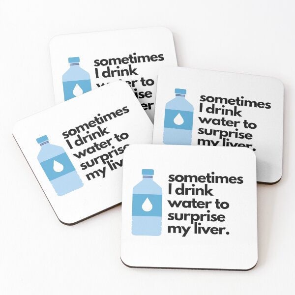 Item preview, Sometimes I Drink Water designed and sold by hotpandatees.