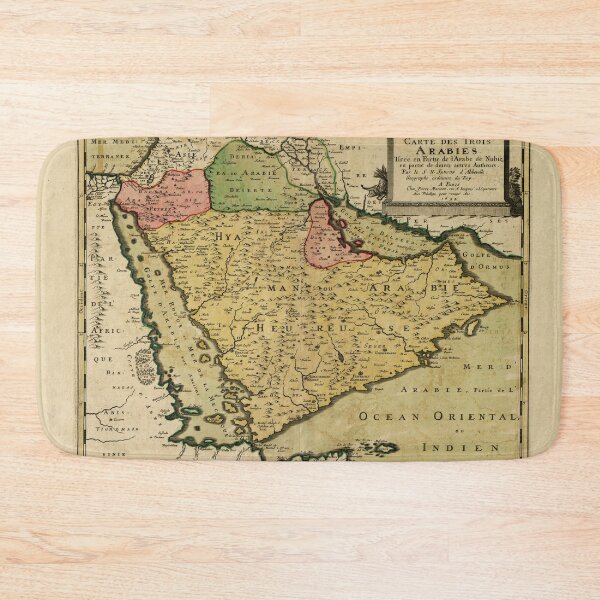 Item preview, Arabian Peninsula Map (1654) designed and sold by allhistory.