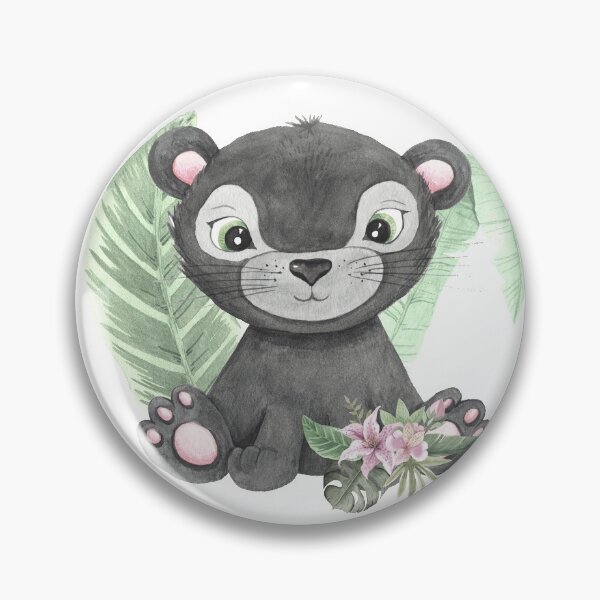 Item preview, Baby Panther Cub - Confiado como una cita de Baby Panther designed and sold by FunkyDragon.