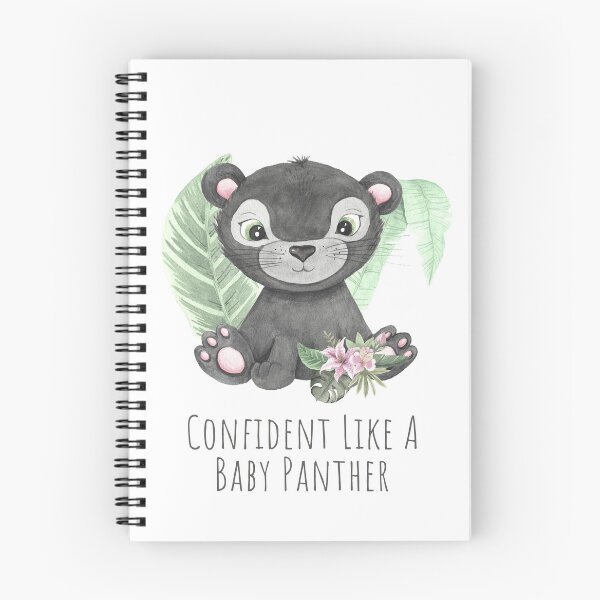 Item preview, Baby Panther Cub -  Confident Like A Baby Panther Quote designed and sold by FunkyDragon.