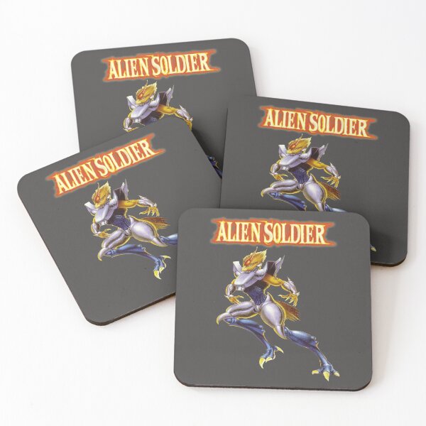 Item preview, Alien Soldier designed and sold by James' Obscure Store of Obscure Wares.
