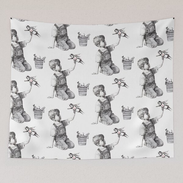 Item preview, Game Changer - Banksy Graffiti designed and sold by portokalis.