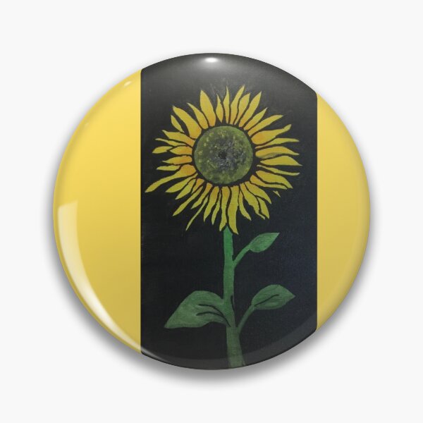Item preview, Painted Sunflower Bright Yellow Pop Art by lydphot0s  designed and sold by VyckieG.