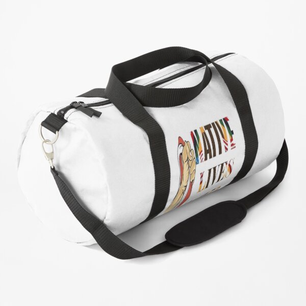 Native American Lives Matter Duffle Bag