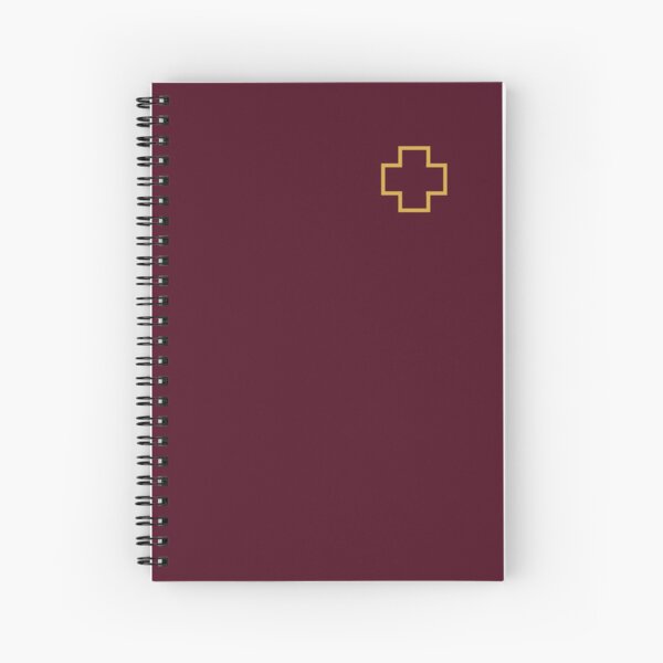 Hymnal Cross Spiral Notebook