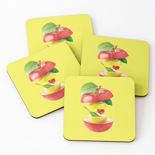 Item preview, Apple Lemon Cherry Gifts Vegetarian designed and sold by betternotes.